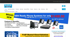 Desktop Screenshot of plexuscomms.com.au